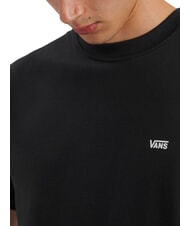 VANS LEFT CHEST Loose fit cotton T-shirt black - T-shirt - 3