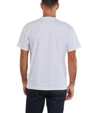 VANS LEFT CHEST Loose fit cotton T-shirt white - T-shirt - 2