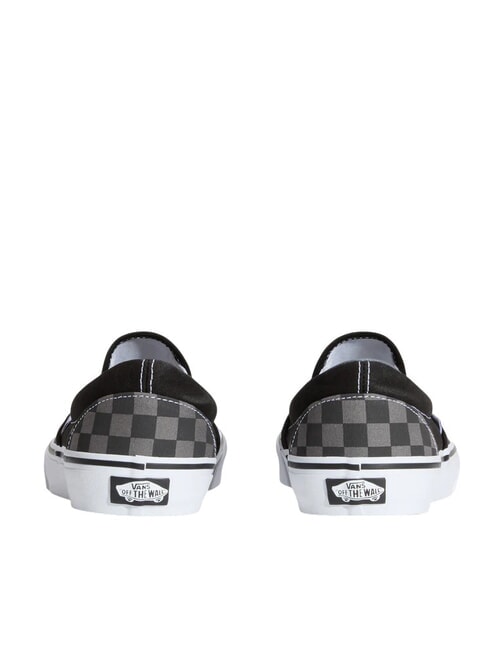 CLASSIC SLIP-ON CLASSIC Slip on for women black/pewter checkerboard - Unisex shoes