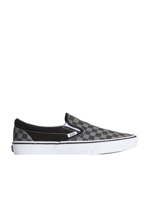 CLASSIC SLIP-ON CLASSIC Slip on for women black/pewter checkerboard - Unisex shoes