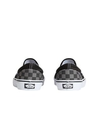 VANS CLASSIC SLIP-ON CLASSIC Slip on for women black/pewter checkerboard - Unisex shoes - 4