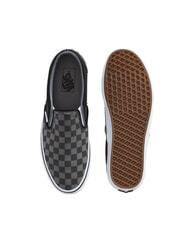 VANS CLASSIC SLIP-ON CLASSIC Slip on for women black/pewter checkerboard - Unisex shoes - 5