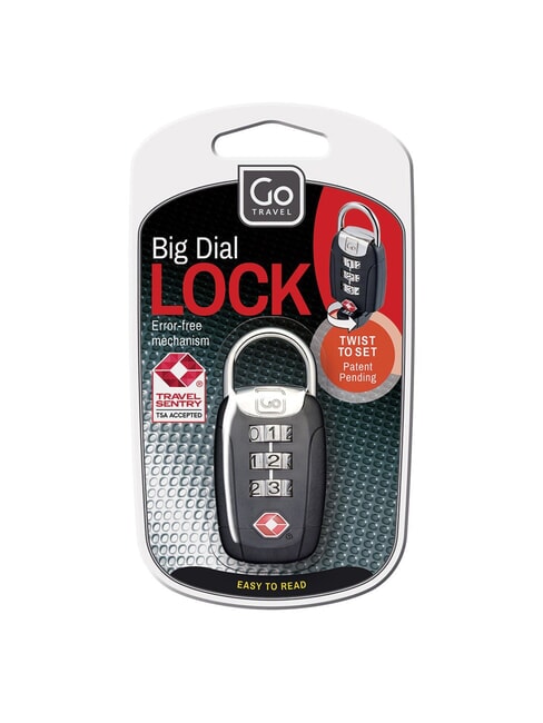 GO TSA combination lock black - Travel Accessories