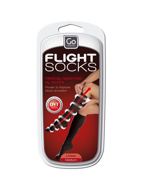 GO Gradual compression travel socks black - Travel Accessories