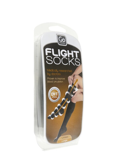 GO Anti-thrombosis travel socks black - Travel Accessories