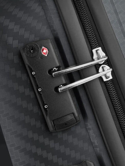 BINALONG Slim trolley hand luggage Black - Hand luggage