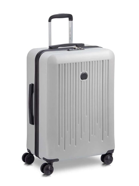 CHRISTINE EU Medium Trolley SILVER - Rigid Trolley Cases