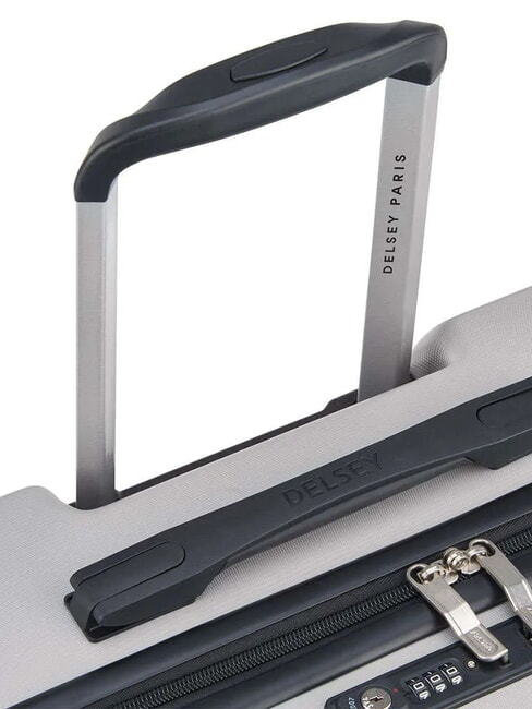 CHRISTINE EU Medium Trolley SILVER - Rigid Trolley Cases