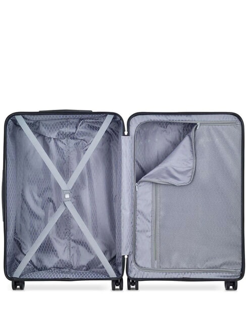 CHRISTINE EU Large Trolley SILVER - Rigid Trolley Cases