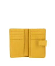 COCCINELLE METALLIC SOFT Wallet in hammered leather sunny - Women&rsquo;s Wallets - 2