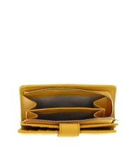 COCCINELLE METALLIC SOFT Wallet in hammered leather sunny - Women&rsquo;s Wallets - 3