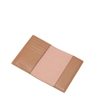 COCCINELLE METALLIC SOFT Hammered leather passport holder skin - Travel Accessories - 2