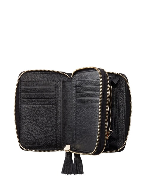 TASSEL Zip Around Wallet Black - Women&rsquo;s Wallets