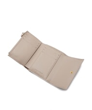 COCCINELLE METALLIC SOFT Small wallet in textured leather - Women&rsquo;s Wallets