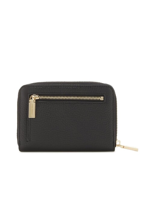 METALLIC SOFT Zip Around Wallet Black - Women&rsquo;s Wallets