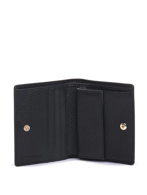 METALLIC SOFT  Small leather wallet Black - Women&rsquo;s Wallets