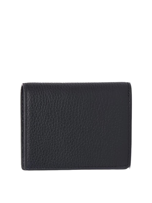 METALLIC SOFT  Small leather wallet Black - Women&rsquo;s Wallets