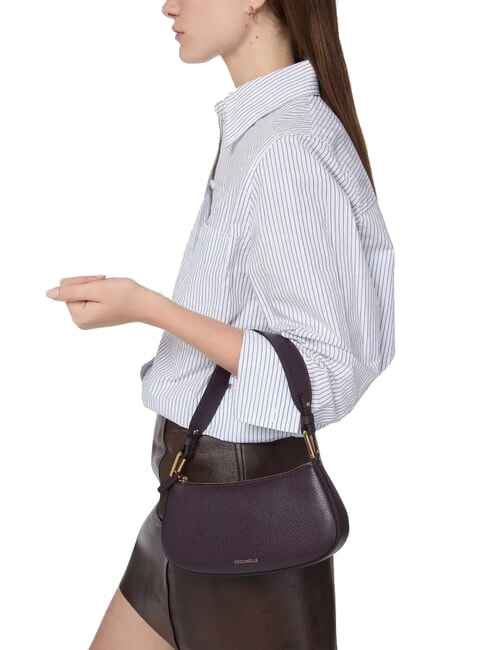 MERVEILLE Shoulder bag in textured leather pot - Women&rsquo;s Bags