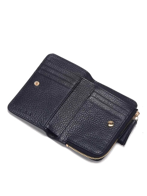 TASSEL Pebbled leather wallet midnight blue - Women&rsquo;s Wallets