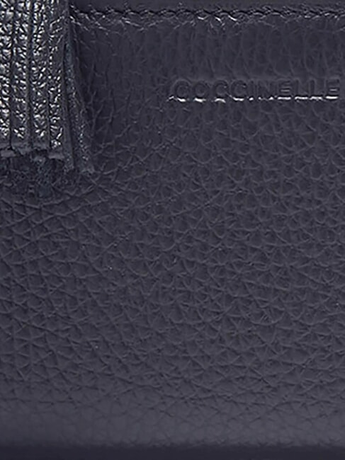 TASSEL Pebbled leather wallet midnight blue - Women&rsquo;s Wallets