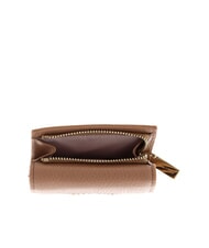 COCCINELLE METALLIC SOFT Pebbled leather wallet skin - Women&rsquo;s Wallets - 3