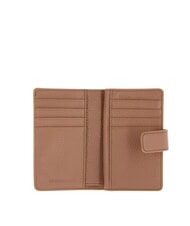 COCCINELLE METALLIC SOFT Wallet in hammered leather skin - Women&rsquo;s Wallets - 2