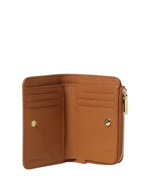 METALLIC SOFT Small leather wallet CUIR - Women&rsquo;s Wallets