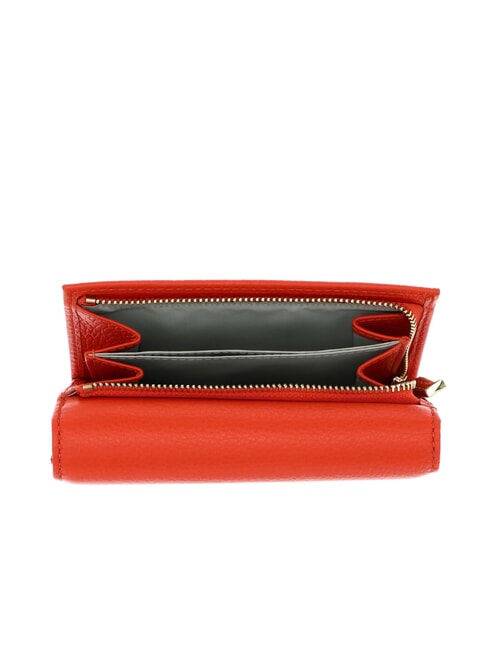 METALLIC SOFT Hammered leather bifold wallet gazpacho - Women&rsquo;s Wallets