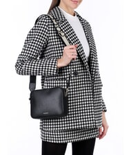 COCCINELLE TEBE Small textured leather bag blue - Women&rsquo;s Bags - 5