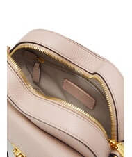 COCCINELLE BEAT SOFT Mini heart-shaped leather bag rosette - Women&rsquo;s Bags - 6