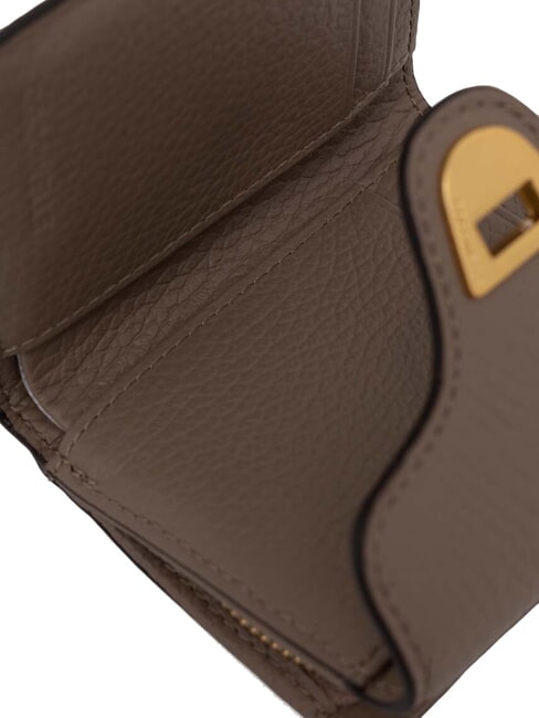 BEAT SOFT Mini leather wallet warm taupe - Women&rsquo;s Wallets