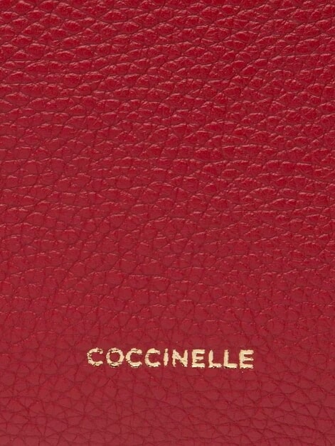 TEBE Shoulder bag in textured leather ruby - Women&rsquo;s Bags