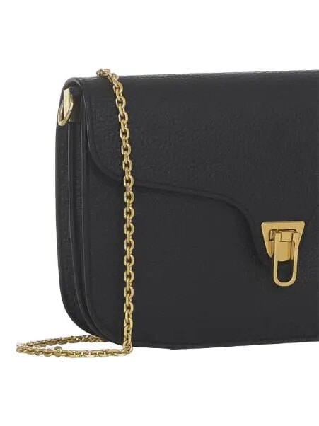 BEAT SOFT Shoulder bag, in leather Black - Women&rsquo;s Bags