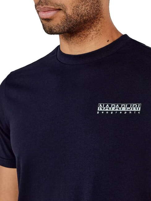 S-DATI Cotton T-Shirt blu marine - T-shirt