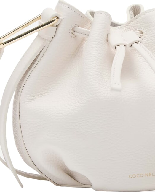 MALORY  Mini Leather Bucket white - Women&rsquo;s Bags