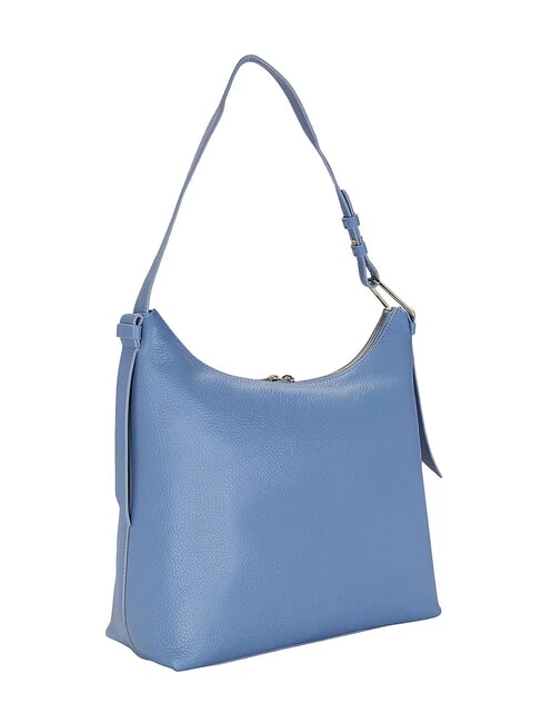 MALORY Hammered leather shoulder bag blue - Women&rsquo;s Bags