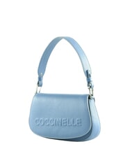 COCCINELLE MYRTHA MAXI LOG Leather shoulder bag with shoulder strap blue - Women&rsquo;s Bags - 2
