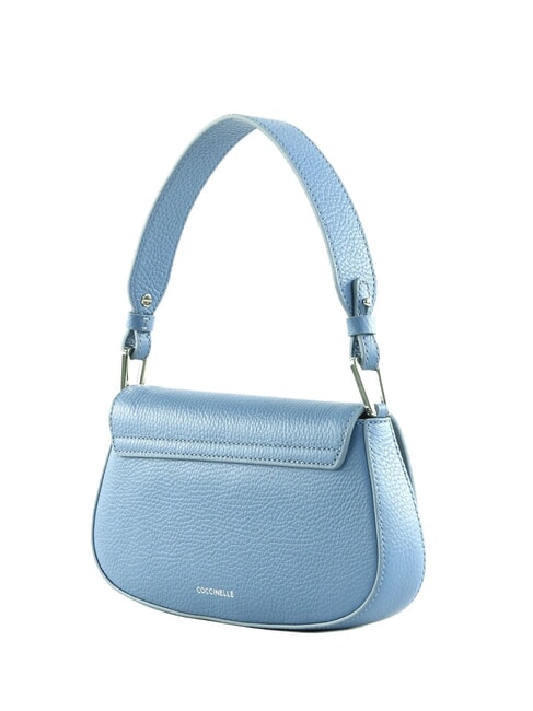 MYRTHA MAXI LOG Leather shoulder bag with shoulder strap blue - Women&rsquo;s Bags