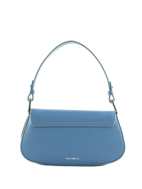 MYRTHA MAXI LOG Leather shoulder bag with shoulder strap blue - Women&rsquo;s Bags