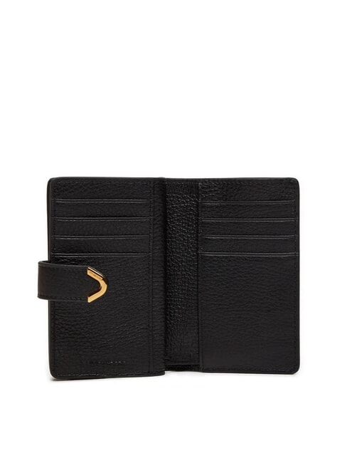 DEW Medium hammered leather wallet Black - Women&rsquo;s Wallets