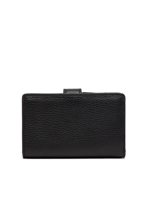 DEW Medium hammered leather wallet Black - Women&rsquo;s Wallets