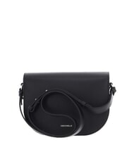 COCCINELLE DEW Mini shoulder bag, in leather Black - Women&rsquo;s Bags - 4