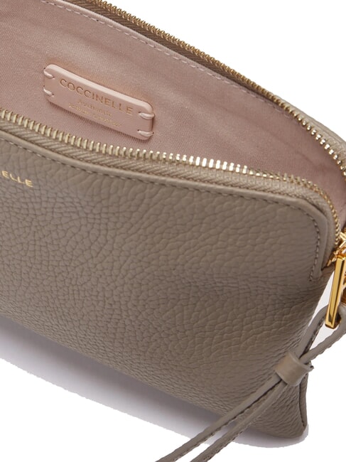 ALIAS Leather clutch bag warm taupe - Women&rsquo;s Bags