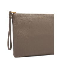 COCCINELLE ALIAS Leather clutch with cuff warm taupe - Women&rsquo;s Bags - 3