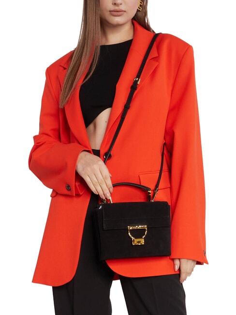 ARLETTIS SUEDE DROPLET Mini leather bag with shoulder strap warm taupe - Women&rsquo;s Bags