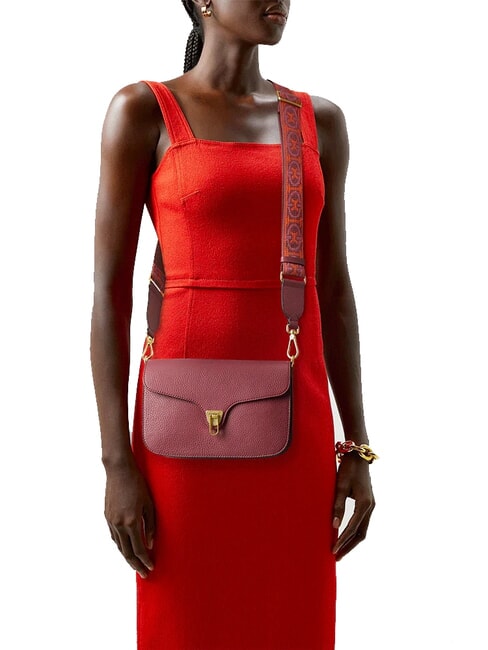 BEAT SOFT RIBB  Shoulder bag, in leather Black - Women&rsquo;s Bags