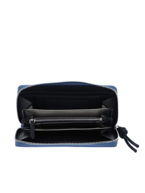 MYRTHA MAXI LOG Large zip-around leather wallet moss green / litchi - Women&rsquo;s Bags