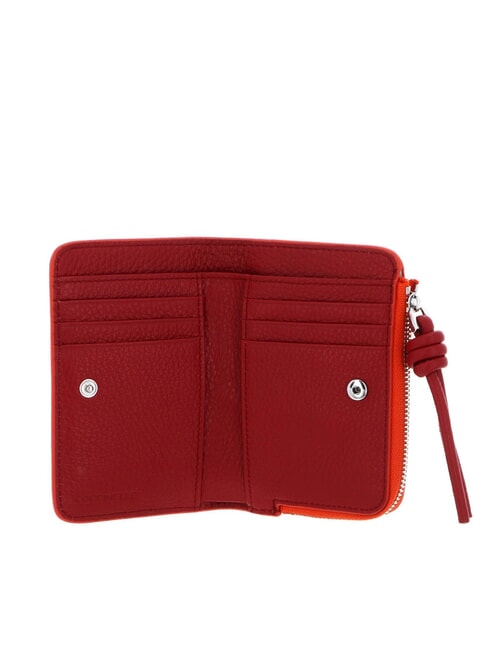 MYRTHA MAXI LOG Medium zip-around leather wallet gazpacho/sangri - Women&rsquo;s Wallets