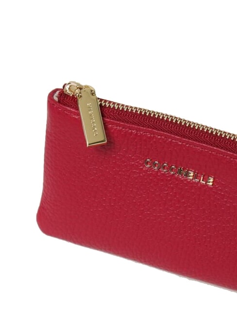 METALLIC SOFT Envelope coin purse sangria - Women&rsquo;s Wallets