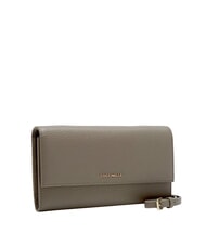 COCCINELLE METALLIC SOFT Leather clutch bag with shoulder strap warm taupe - Women&rsquo;s Bags - 2